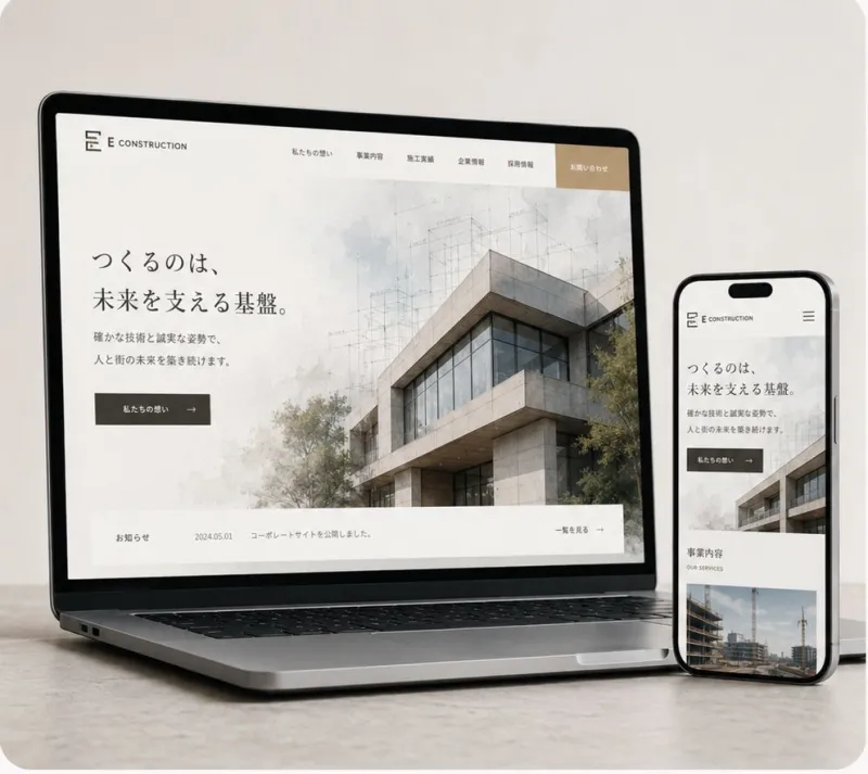 建設会社E社
